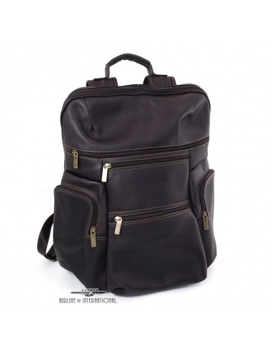 DayTrekr Leather Tapered Laptop Backpack livraison gratuite