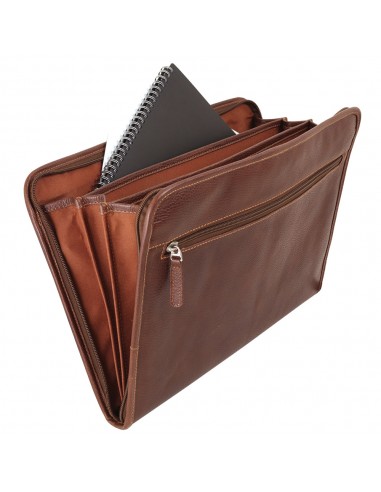 CLASSICO SLIM 3-WAY ZIPPERED PORTFOLIO pas cher 