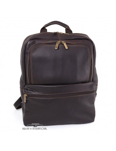 DayTrekr Leather Slim Backpack pas cher