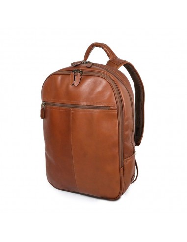 Dorado Leather Deluxe Laptop Backpack Fin de série