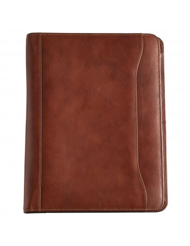 Italian Vegetable-Tanned Leather Padholder Livraison rapide