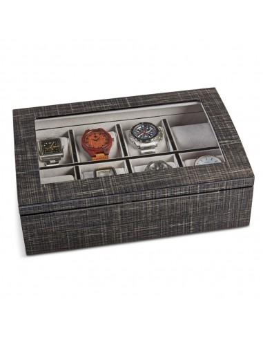 8-Compartment Watch Box Les êtres humains sont 