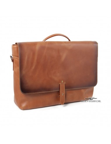 Vintage Leather Messenger Bag livraison gratuite