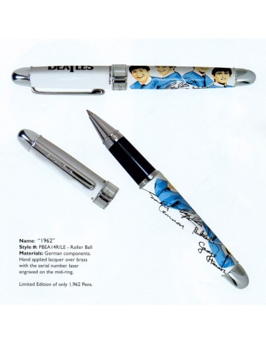 ACME Beatles 1962 Limited Edition Rollerball Pen Par le système avancé 