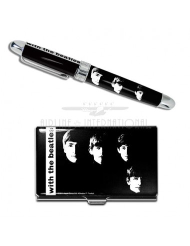 ACME Beatles With the Beatles Pen and Card Case Limited Edition Set Véritable concentré