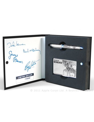 ACME Beatles Revolver Rollerball Pen and Card Case Limited Edition Set est présent 