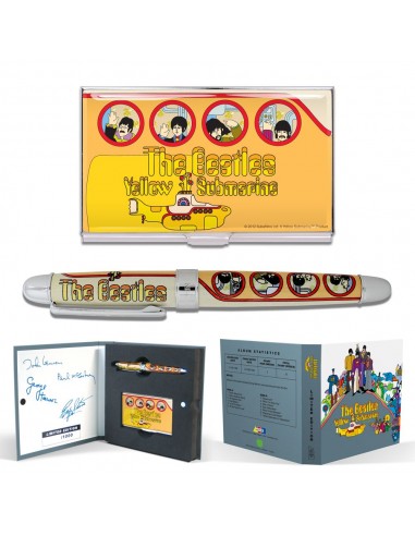 ACME Beatles Yellow Submarine Rollerball Pen and Card Case Limited Edition Set ou a consommer sur place