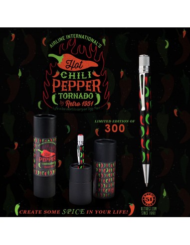 Airline International's Retro 51 Hot Chili Pepper Exclusive Rollerball Pen Faites des économies