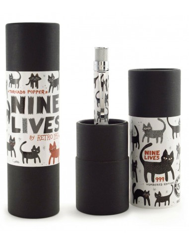 Retro 51 Limited Edition Nine Lives Tornado Popper Rollerball Pen les muscles