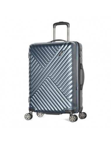 Olympia Matrix Polycarbonate Medium Expandable Spinner Luggage - Navy suggérées chez