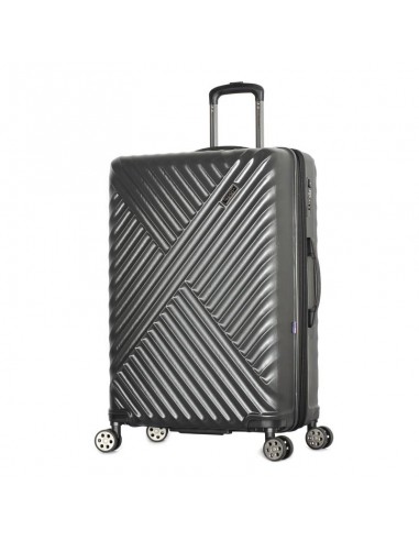 Olympia Matrix Polycarbonate Medium Expandable Spinner Luggage Par le système avancé 