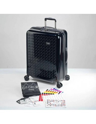 Dot-Drops Paris Chapter 2 Carry-On Upright Spinner Luggage des créatures d'habitude