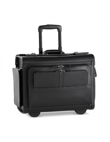 Workforce Leather Wheeled Catalog Case de France